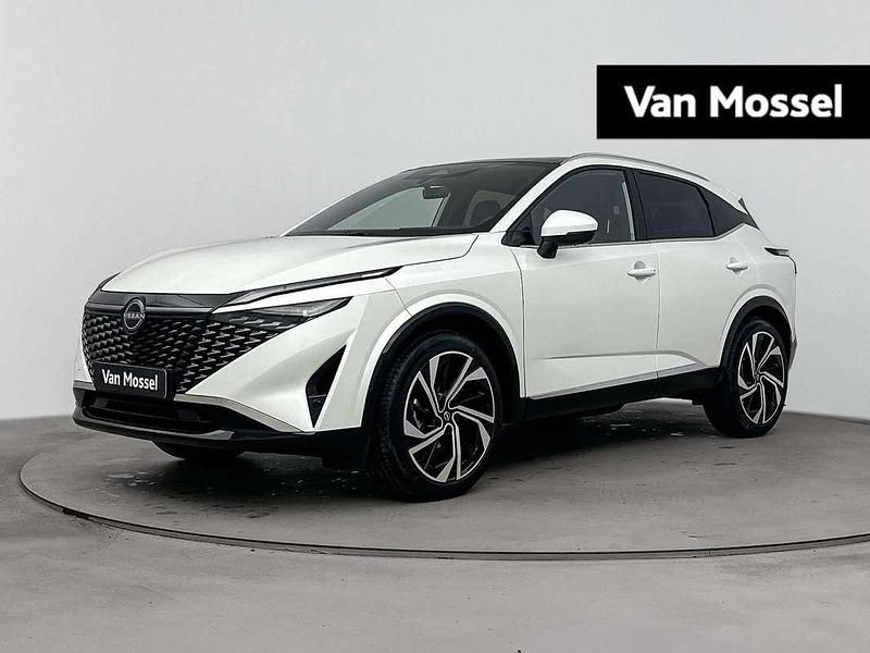 Wit Occasion 2025 Nissan Qashqai Tekna+ SUV | € 39.440 (Eerlijke prijs) - Afbeelding 1/4