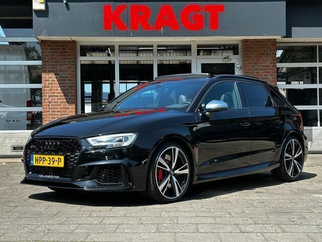 Zwart Gebruikt 2019 Audi RS3 Comfort Sedan | € 44.950 (Super prijs) - Afbeelding 1/4