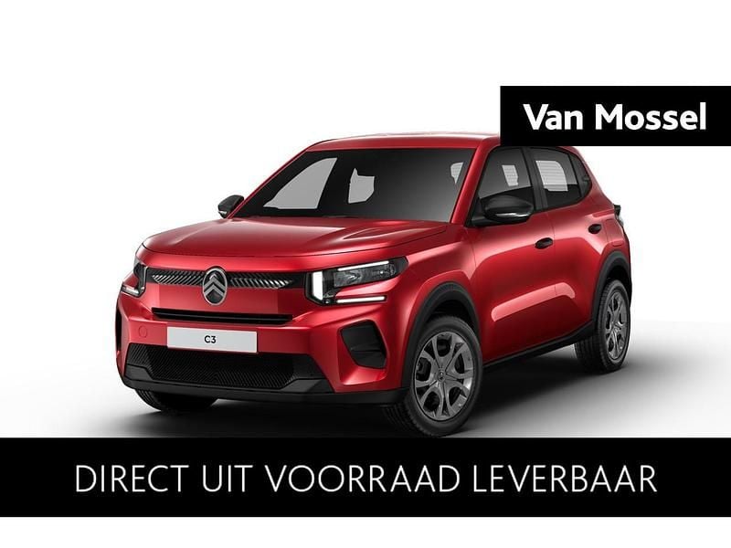 Rood Nieuw 2025 Citroën C3 Hatchback | € 23.640 (Goede deal) - Afbeelding 1/4