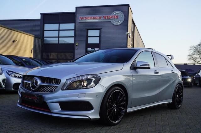 Grijs Gebruikt 2013 Mercedes A250 Ambition Hatchback | € 15.995 (Eerlijke prijs) - Afbeelding 1/4