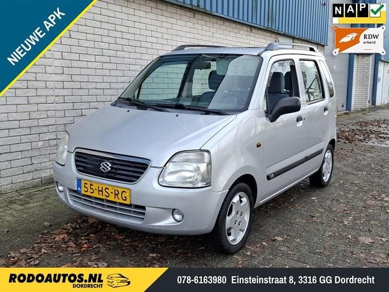 Grijs (metallic) Gebruikt 2001 Suzuki Wagon R+ MPV | € 1.499 (Eerlijke prijs) - Afbeelding 1/4