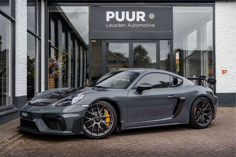 Grijs Gebruikt 2022 Porsche 718 Cayman GT4 Coupé | € 207.500 - Afbeelding 1/4