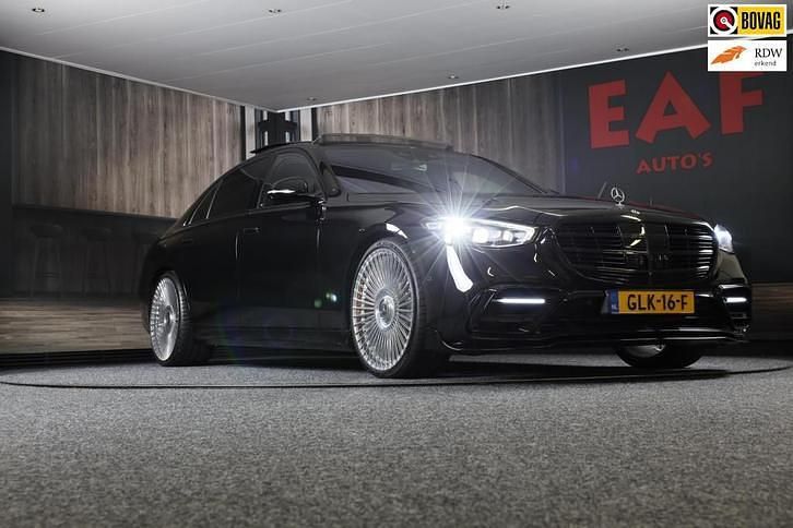 Zwart Gebruikt 2023 Mercedes S500 AMG line Sedan | € 138.950 - Afbeelding 1/1