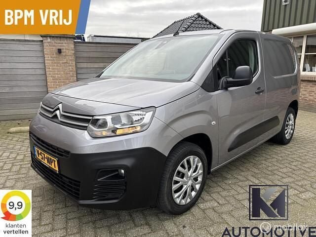 Grijs Gebruikt 2020 Citroën Berlingo PureTech MPV | € 13.950 (Super prijs) - Afbeelding 1/4