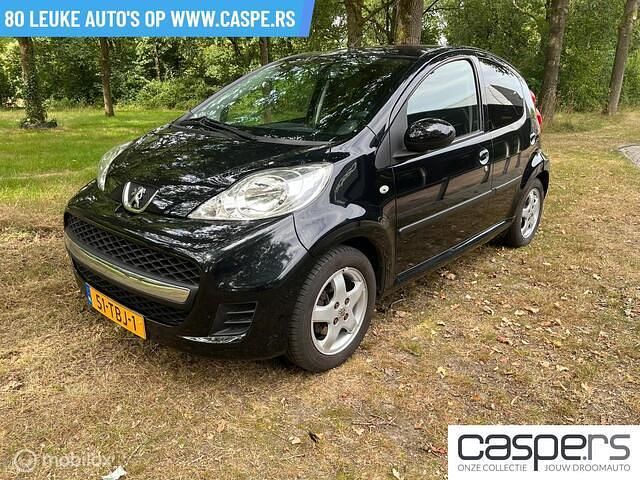 Zwart Gebruikt 2012 Peugeot 107 Hatchback | € 4.849 (Eerlijke prijs) - Afbeelding 1/4