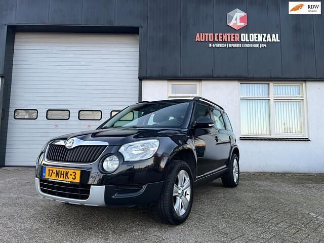 Zwart Gebruikt 2010 Skoda Yeti Active SUV | € 4.999 (Eerlijke prijs) - Afbeelding 1/4