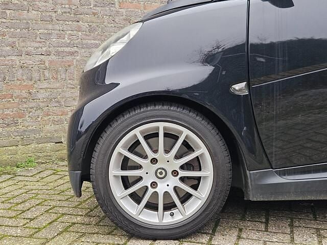 Occasion Smart ForTwo Cabrio Pure 71 PK (52 kW) 2008 Zwart Cabriolet