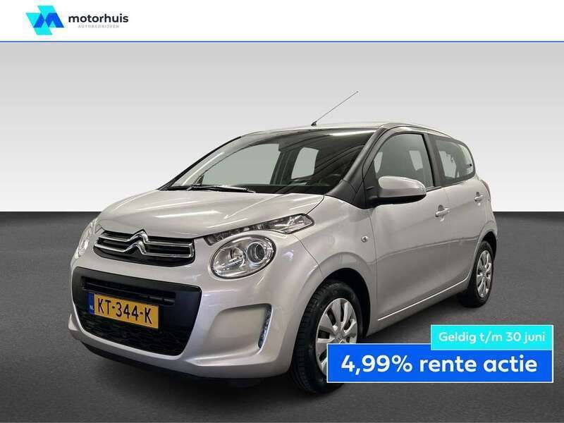Grijs Gebruikt 2016 Citroën C1 Feel Hatchback | € 5.945 (Eerlijke prijs) - Afbeelding 1/4