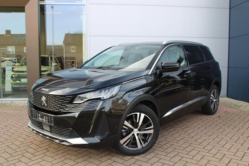 Zwart Gebruikt 2021 Peugeot 5008 Allure SUV | € 24.800 (Goede deal) - Afbeelding 1/4