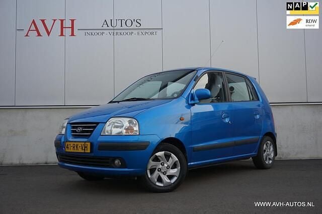 Blauw Gebruikt 2005 Hyundai Atos Dynamiq Hatchback | € 2.450 - Afbeelding 1/4