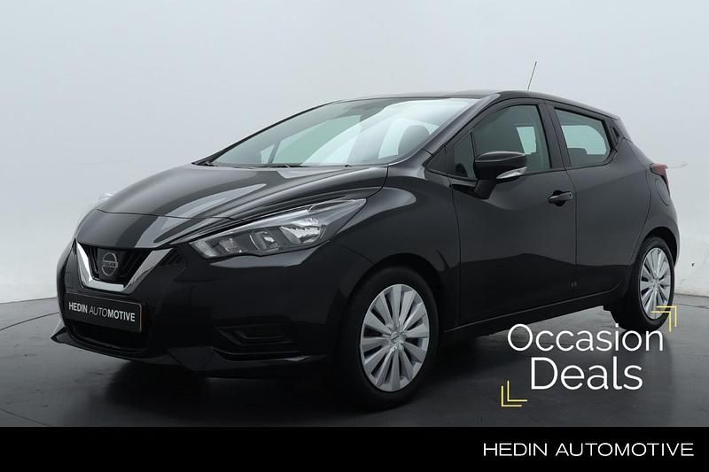 Zwart Occasion 2022 Nissan Micra Acenta Hatchback | € 13.245 (Eerlijke prijs) - Afbeelding 1/3
