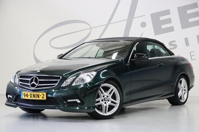 Occasion Mercedes E200 AMG 184 PK (135 kW) 2012 Groen (metallic) Cabriolet