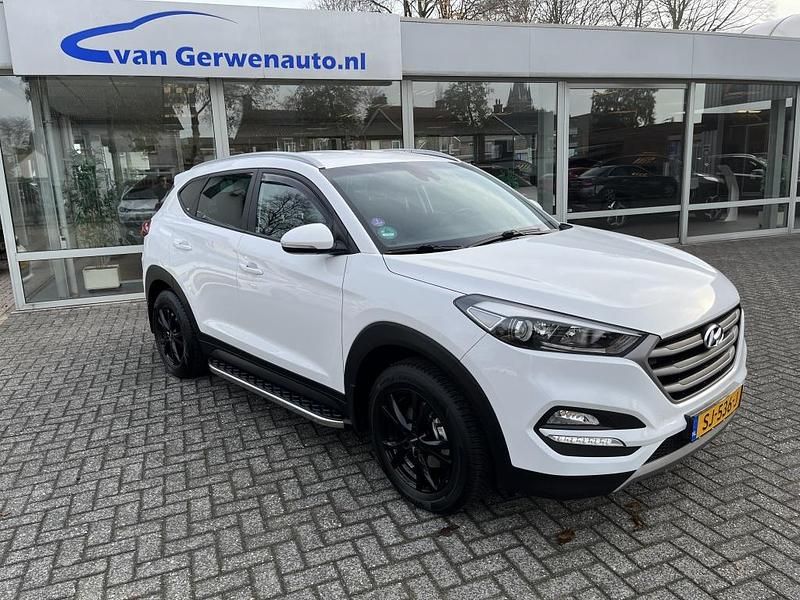 Wit Gebruikt 2015 Hyundai Tucson SUV | € 17.455 (Eerlijke prijs) - Afbeelding 1/4
