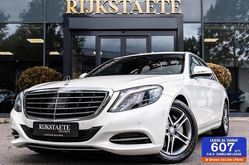 Wit (parellak) Gebruikt 2017 Mercedes S400 Sedan | € 37.900 - Afbeelding 1/4