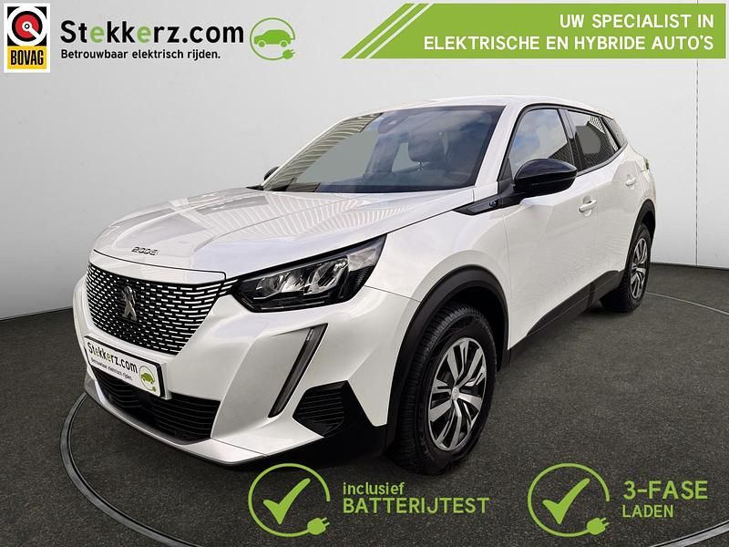 Wit Gebruikt 2023 Peugeot e-2008 Active SUV | € 21.595 (Goede deal) - Afbeelding 1/4