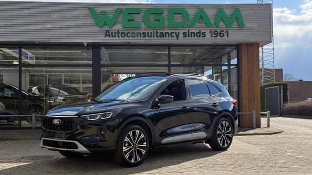 Zwart Nieuw 2025 Ford Kuga Active X SUV | € 45.870 (Eerlijke prijs) - Afbeelding 1/4