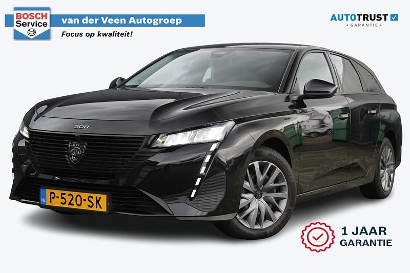 Zwart Gebruikt 2022 Peugeot 308 SW Business-Line Stationwagen | € 17.950 - Afbeelding 1/4