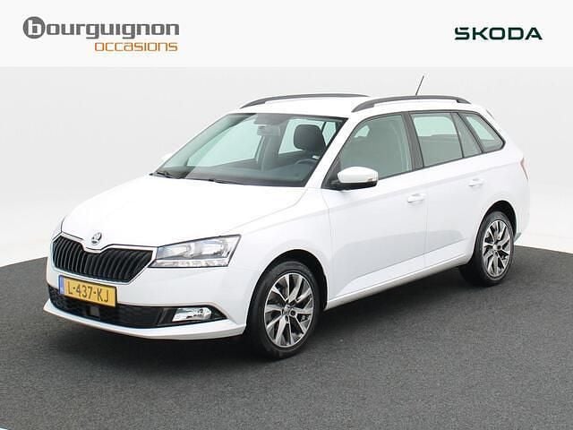 Wit Gebruikt 2021 Skoda Fabia Business Line Stationwagen | € 13.850 (Eerlijke prijs) - Afbeelding 1/4