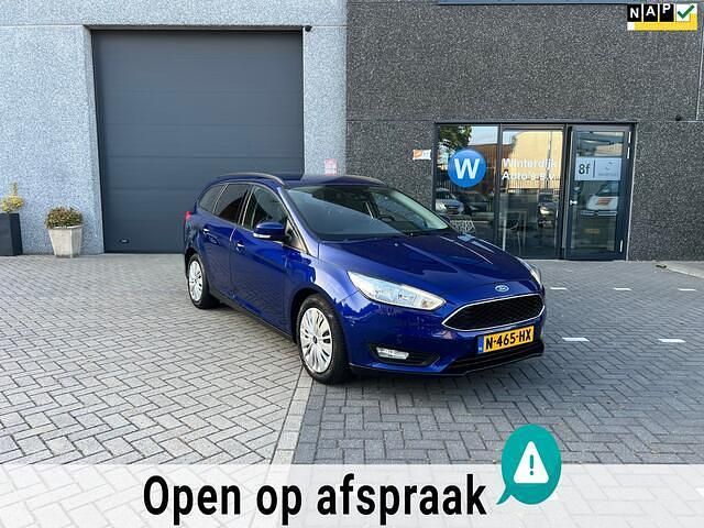 Blauw Gebruikt 2016 Ford Focus Trend Stationwagen | € 9.940 (Eerlijke prijs) - Afbeelding 1/4