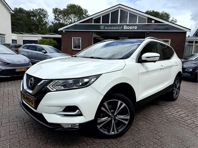 Wit Gebruikt 2018 Nissan Qashqai N-Connecta SUV | € 14.850 (Eerlijke prijs) - Afbeelding 1/4