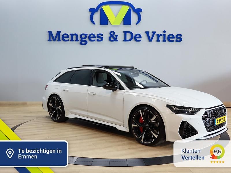 Occasion Audi RS6 Design 601 PK (442 kW) 2020 Wit Stationwagen