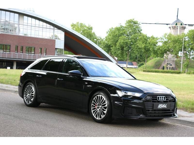 Zwart Gebruikt 2021 Audi A6 Competition Stationwagen | € 36.950 (Goede deal) - Afbeelding 1/4