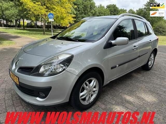 Grijs Gebruikt 2009 Renault Clio GrandTour Business Stationwagen | € 1.450 (Iets duurder) - Afbeelding 1/4