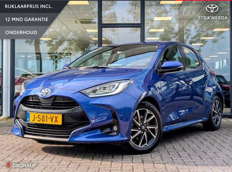 Blauw Gebruikt 2020 Toyota Yaris Hybrid Hatchback | € 20.495 (Eerlijke prijs) - Afbeelding 1/4