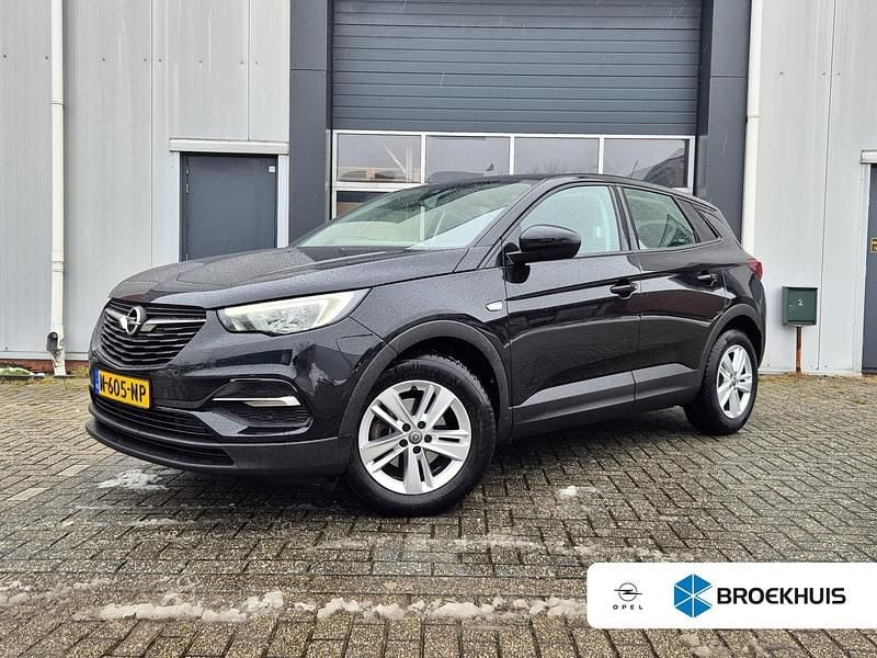 Zwart Occasion 2021 Opel Grandland X Edition SUV | € 18.445 (Goede deal) - Afbeelding 1/4