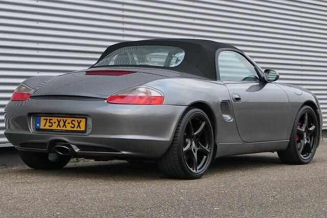 Occasion Porsche Boxster 220 PK (161 kW) 2001 Grijs Cabriolet