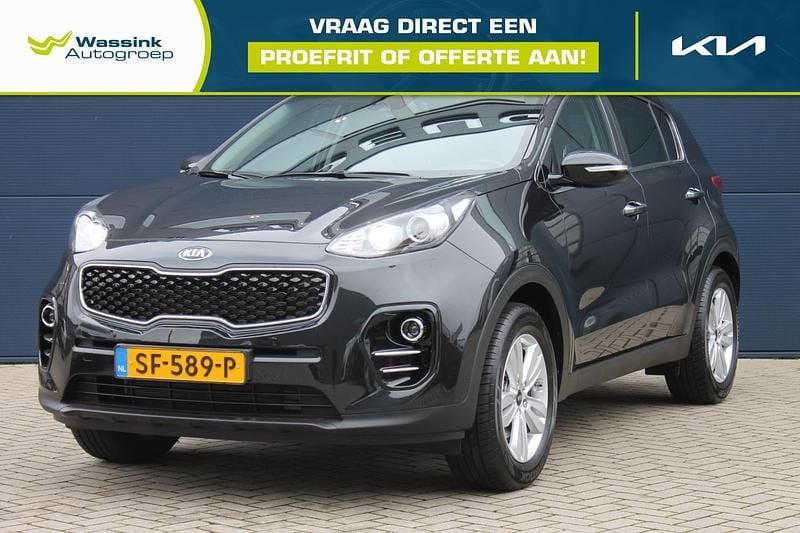 Zwart, metallic lak Gebruikt 2018 Kia Sportage SUV | € 17.835 (Eerlijke prijs) - Afbeelding 1/4