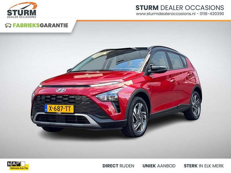 Rood Gebruikt 2024 Hyundai Bayon Comfort SUV | € 25.449 (Iets duurder) - Afbeelding 1/4