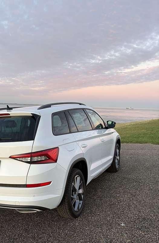 Occasion Skoda Kodiaq SportLine 150 PK (110 kW) 2020 Wit SUV