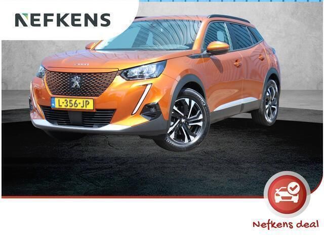 Oranje Gebruikt 2021 Peugeot e-2008 Allure SUV | € 17.420 (Eerlijke prijs) - Afbeelding 1/4