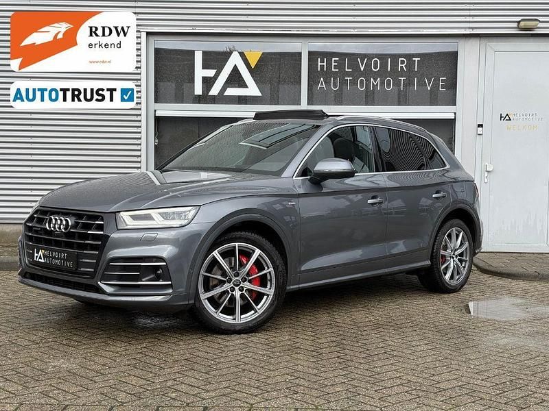 Grijs Occasion 2020 Audi Q5 S-Line SUV | € 37.495 (Eerlijke prijs) - Afbeelding 1/4