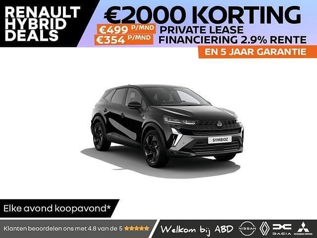Zwart Nieuw 2025 Renault Symbioz Esprit Alpine SUV | € 36.890 (Goede deal) - Afbeelding 1/4