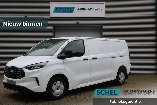 Wit Nieuw 2024 Ford Transit Custom Trend Van | € 37.950 (Eerlijke prijs) - Afbeelding 1/4