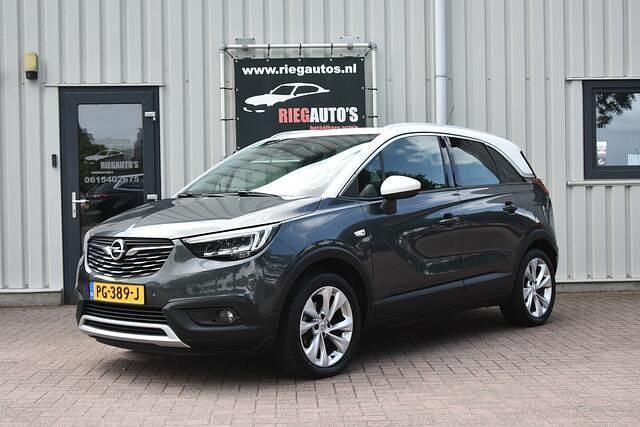 Grijs Gebruikt 2017 Opel Crossland X Innovation SUV | € 12.950 (Duur) - Afbeelding 1/4