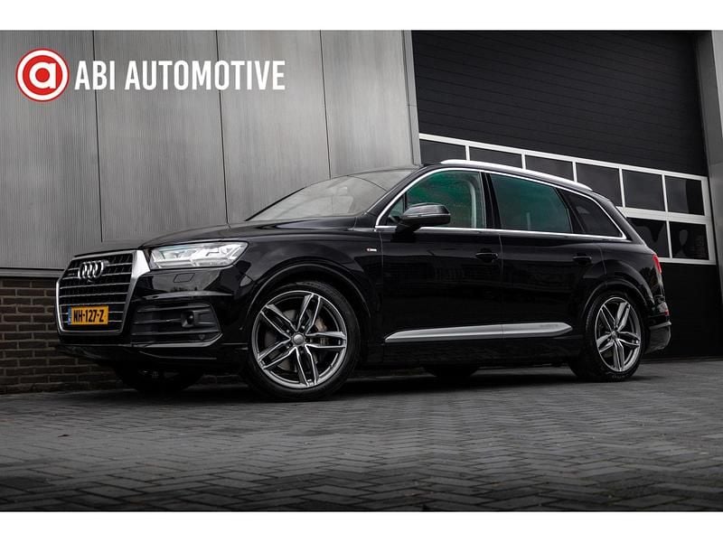 Zwart Gebruikt 2015 Audi Q7 Proline SUV | € 35.945 (Goede deal) - Afbeelding 1/4