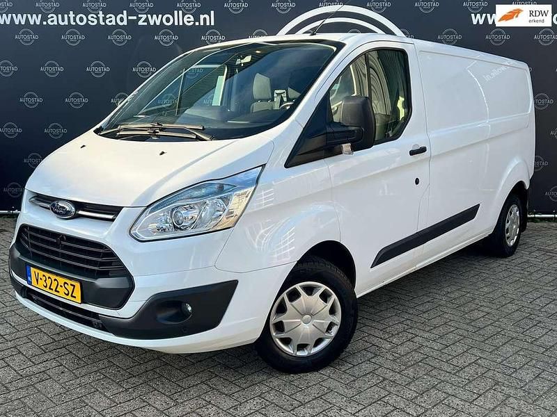Wit Gebruikt 2015 Ford Transit Custom Ambiente Van | € 6.950 (Super prijs) - Afbeelding 1/4