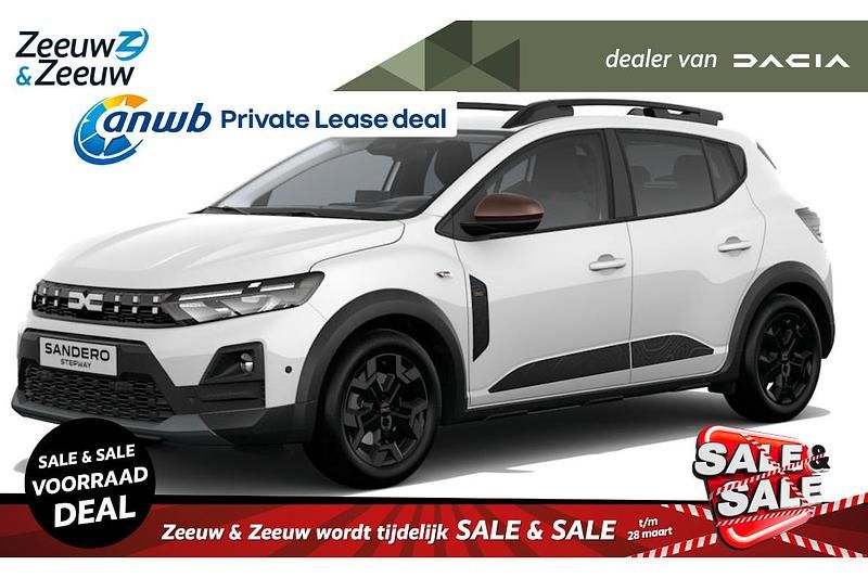 Nieuw Dacia Sandero Stepway 2026 Blanc glacier Hatchback