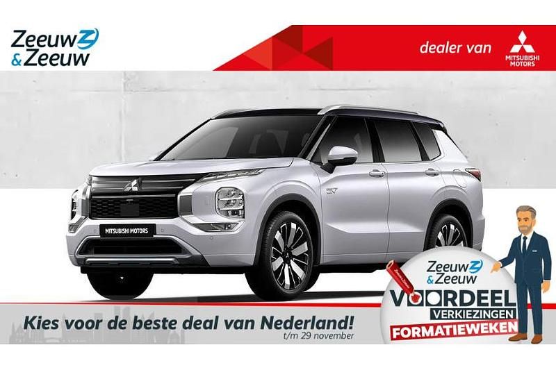Wit Nieuw 2025 Mitsubishi Outlander P-HEV Instyle SUV | € 56.000 (Goede deal) - Afbeelding 1/4