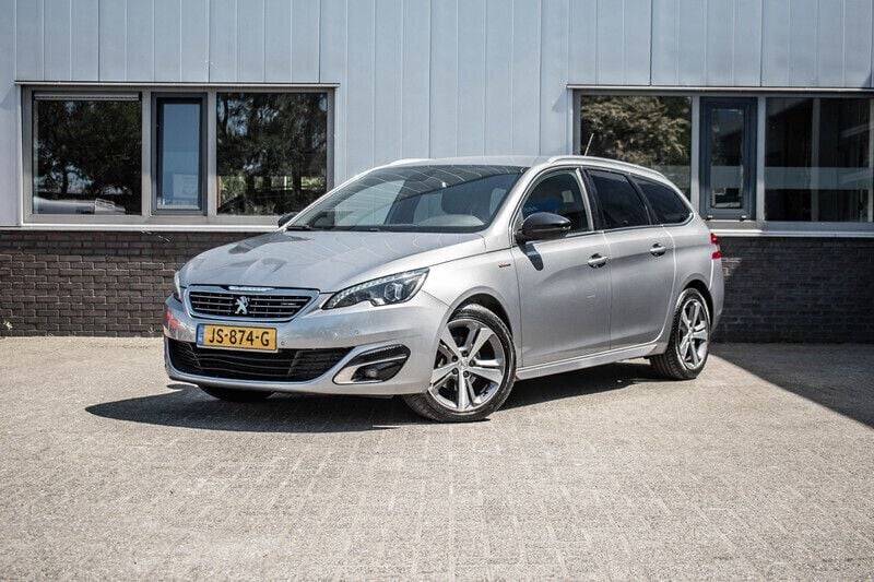 Grijs Gebruikt 2016 Peugeot 308 GT-line Stationwagen | € 9.999 (Eerlijke prijs) - Afbeelding 1/4