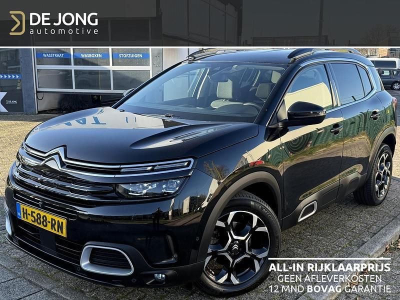 Zwart Gebruikt 2020 Citroën C5 Aircross PureTech SUV | € 19.950 (Eerlijke prijs) - Afbeelding 1/4