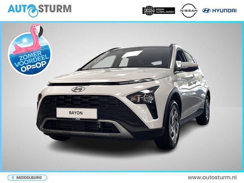 Wit Gebruikt 2023 Hyundai Bayon SUV | € 20.189 (Eerlijke prijs) - Afbeelding 1/4