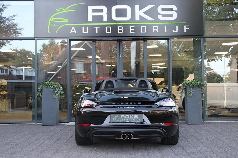 Occasion Porsche 718 Boxster 300 PK (220 kW) 2021 Zwart Cabriolet