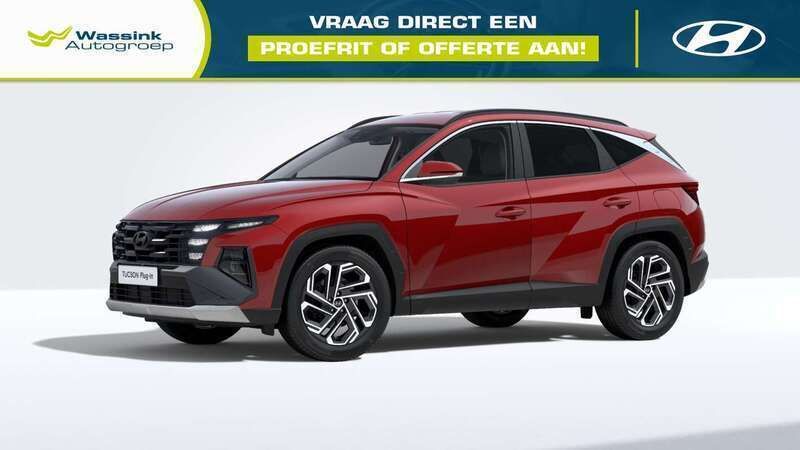 Rood Nieuw 2025 Hyundai Tucson Comfort SUV | € 41.767 (Super prijs) - Afbeelding 1/4