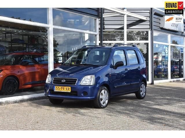 Blauw Gebruikt 2005 Suzuki Wagon R GLX Hatchback | € 2.943 (Iets duurder) - Afbeelding 1/4
