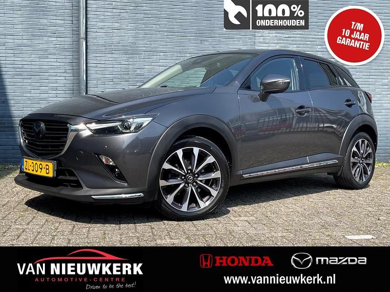 Grijs Gebruikt 2019 Mazda CX-3 SUV | € 17.800 (Eerlijke prijs) - Afbeelding 1/4