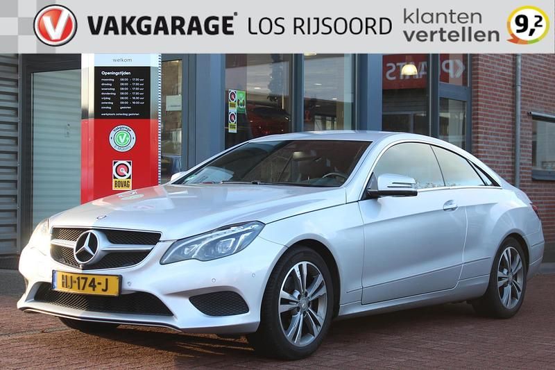 Grijs Gebruikt 2015 Mercedes E200 Prestige Coupé | € 20.785 (Iets duurder) - Afbeelding 1/4